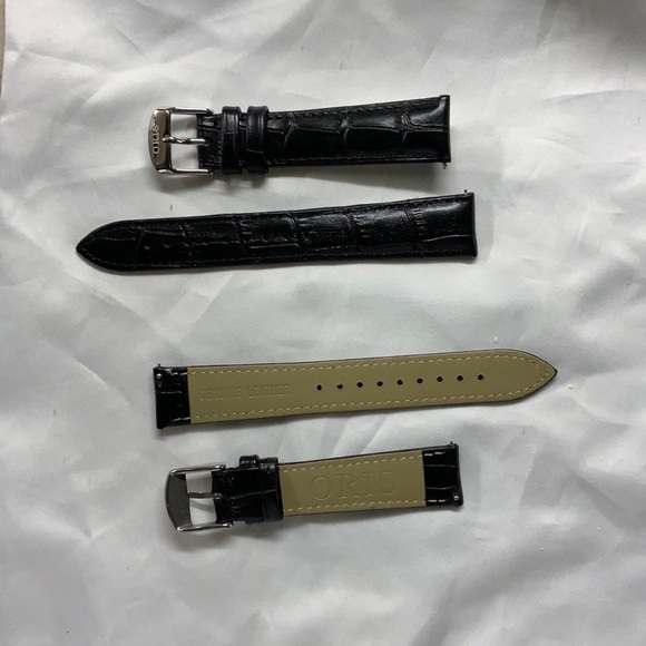 Top grain leather Oris watch strap - Picture 3 of 6